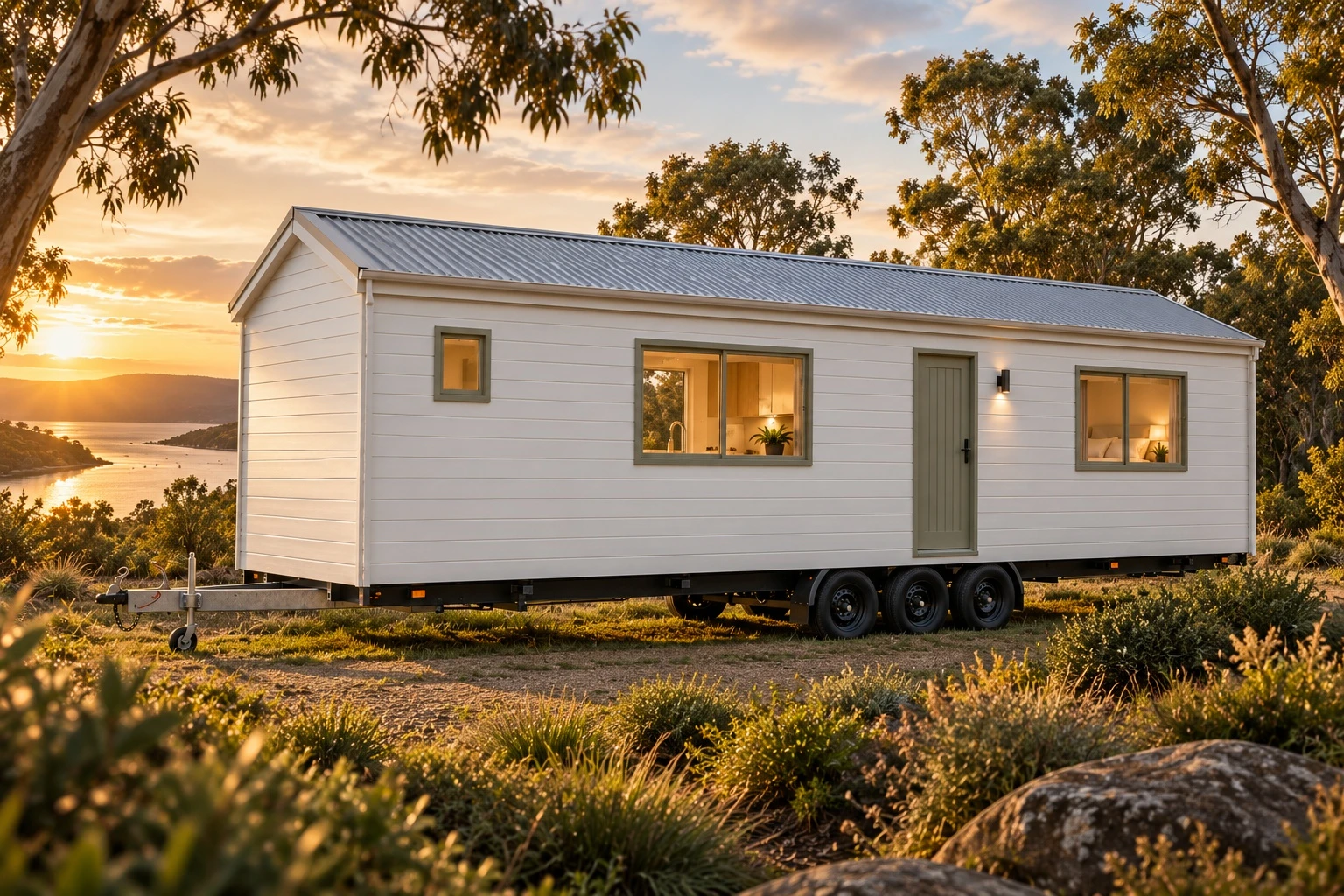 Coastal Retreat exterior visualisation